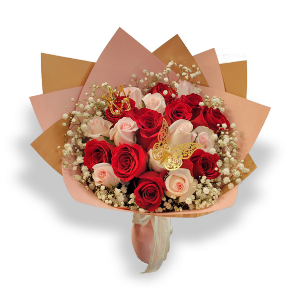 An arrangement that embodies sweet passion.