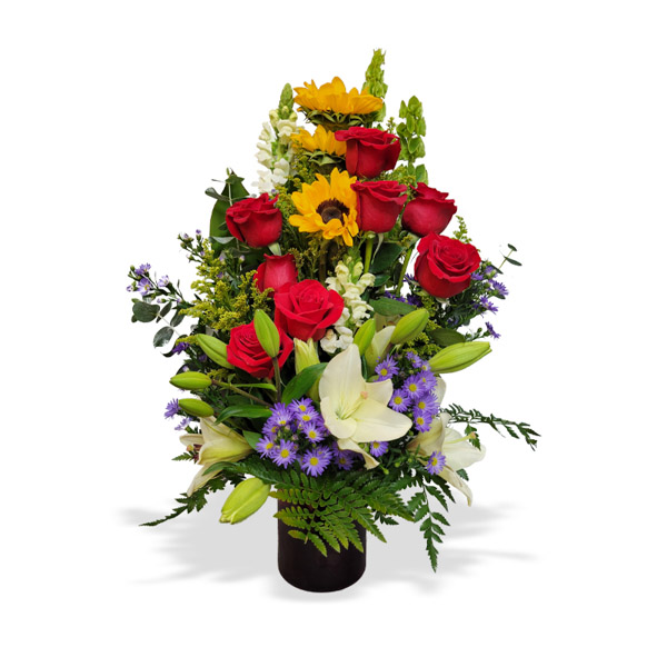 Crafted with red and white, symbolizing love and purity, for that special person.